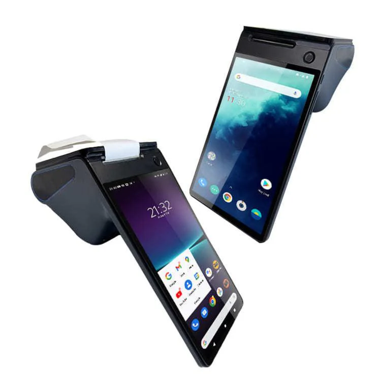 Z108 Android Handheld POS Cash Register, Dual-Screen Touch Scanning Payment Device For Supermarket & Restaurant 3.9 inch EU Plug - Image 2