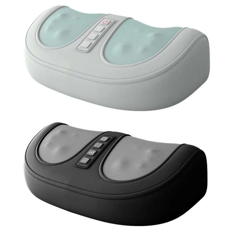Z5 Dual-frequency Red Light Constant Temperature Hot Compress Foot Massager, Spec: US Plug(Light Green) - Image 2