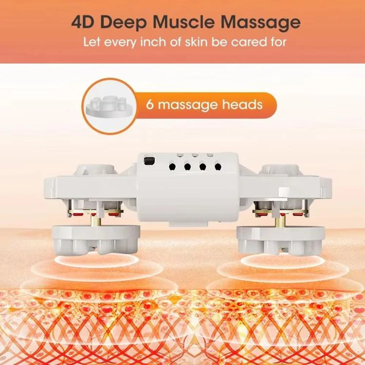 Z5 Dual-frequency Red Light Constant Temperature Hot Compress Foot Massager, Spec: US Plug(Light Green) - Image 4