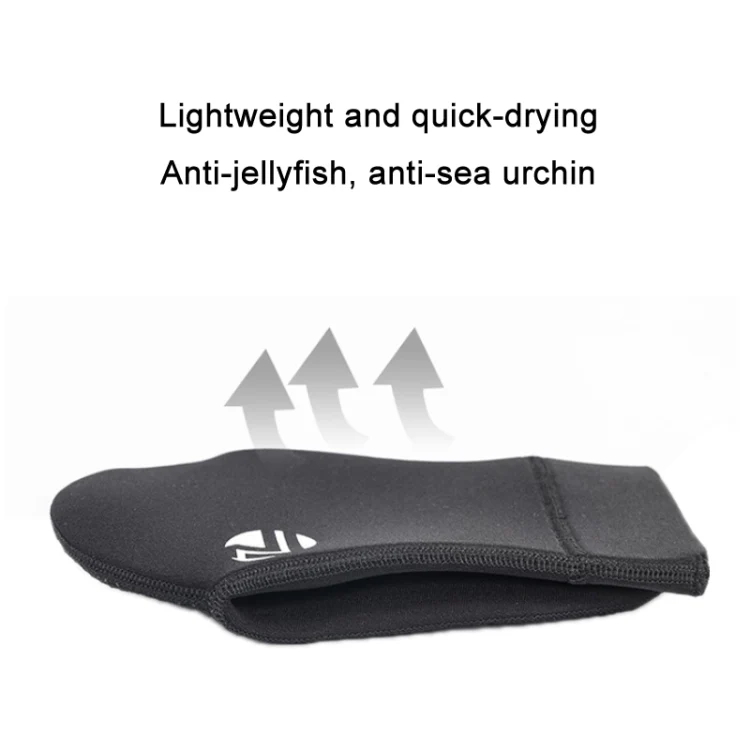 ZCCO 3mm Warm Non-Slip Diving Socks Anti-Wear Ankle Fins, Size:35-36(Grey) - Image 5
