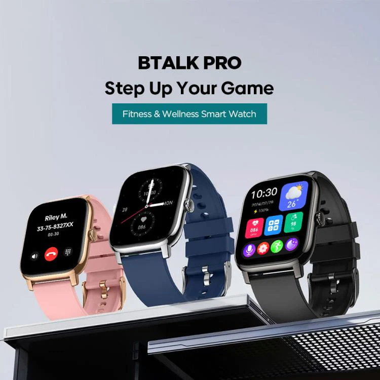 Zeblaze Btalk Pro 1.91 inch 600 nits IP68 BT5.3 Sports Smart Watch, Support Bluetooth Call / Heart Rate / Blood Oxygen / Sleep Monitoring(Blue) - Image 5
