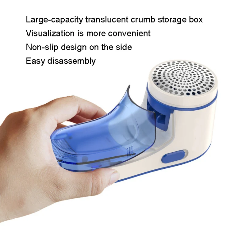 ZG-M22 Charging Hair Ball Trimmer Sweater Coat Deballer(Blue White) - Image 3