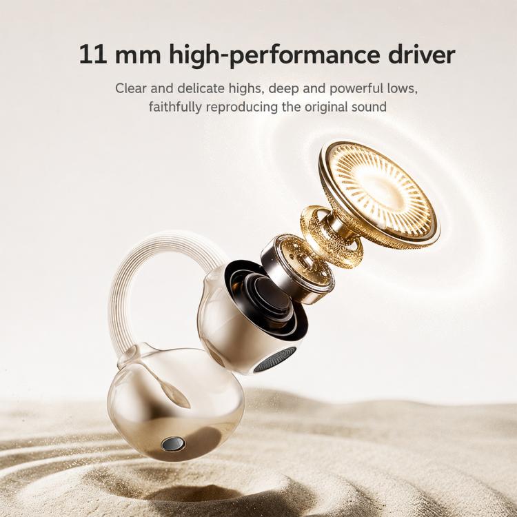 ZGA GS29 Free Music 2 Ear Clip Wireless Bluetooth Earphones(White) - Image 3