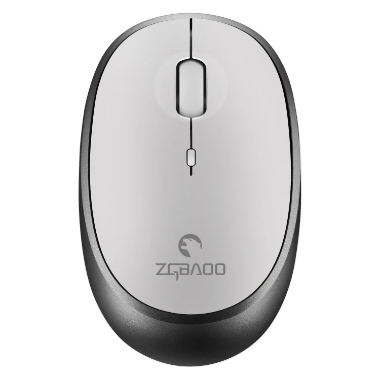 ZGB 007 2.4G Computer Laptop Wireless Mini Mouse (White)