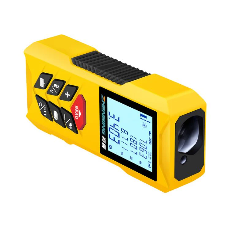 ZHENBING N1 Advanced Version Handheld Green Cross Line Laser Distance Meter, Measuring Distance:100m(Yellow) - Image 3