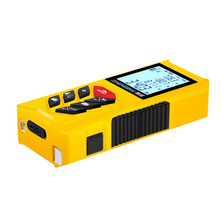 ZHENBING N1 Advanced Version Handheld Green Cross Line Laser Distance Meter, Measuring Distance:120m(Yellow) - Image 4
