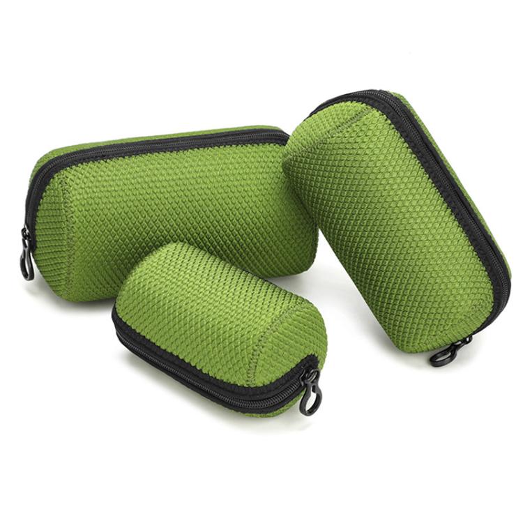 Zipper Camera Lens Pouch Waterproof Lens Protective Bag, Size:Large Lens Pouch(Green) - Image 2
