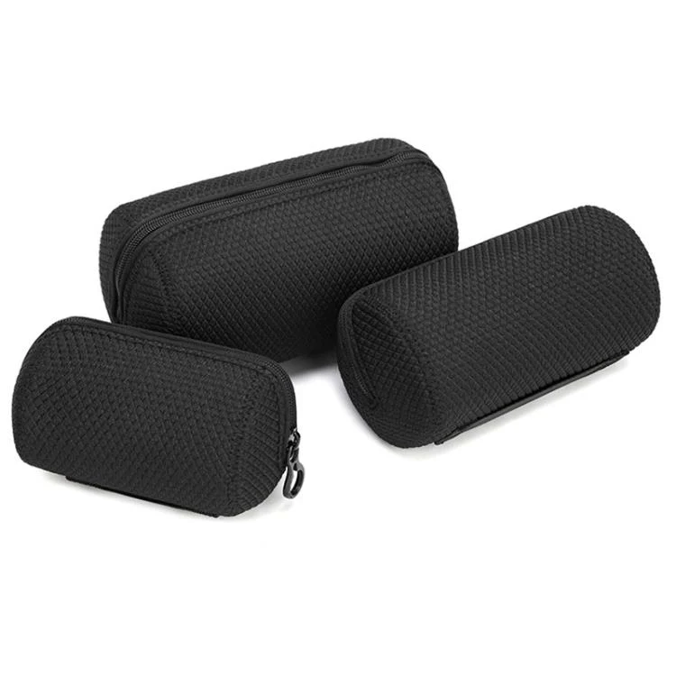 Zipper Camera Lens Pouch Waterproof Lens Protective Bag, Size:Small Lens Pouch(Black) - Image 2