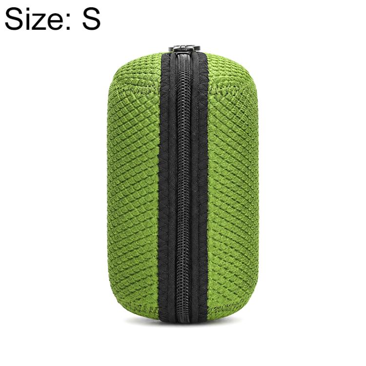 Zipper Camera Lens Pouch Waterproof Lens Protective Bag, Size:Small Lens Pouch(Green)