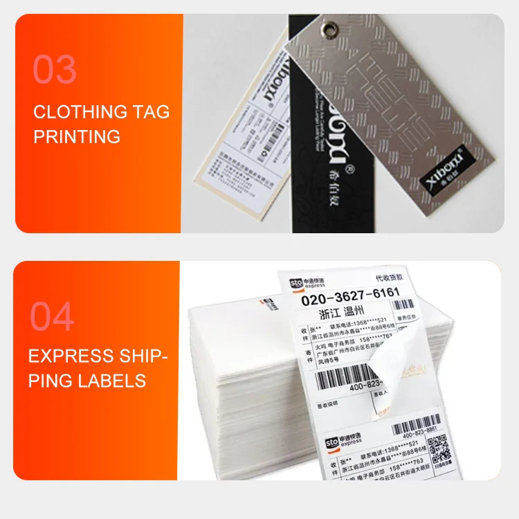 ZJ-9250 100x150mm USB Bluetooth Thermal Label Printer, Plug:US Plug(Black) - Image 12