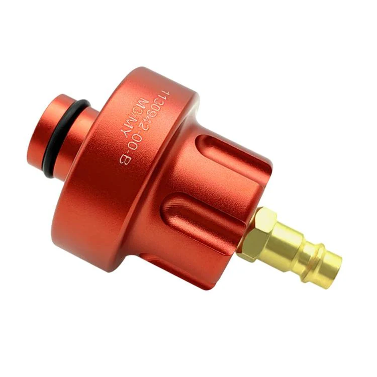 ZK375 For Tesla Model 3 / Y Radiator Leak Test Adapter Coolant Replacement Connector 1130942-00-B - Image 2