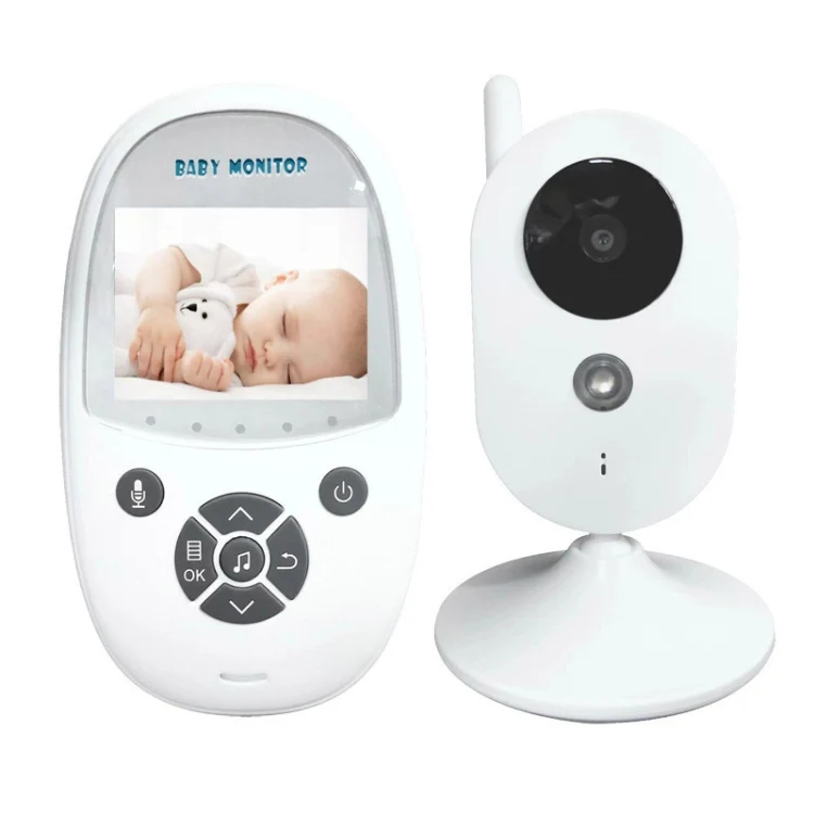 ZR302 2.4GHz Digital Video Smart Baby Monitor Night Vision Camera, Music Player, Two Way Intercom Function(US Plug) - Image 2