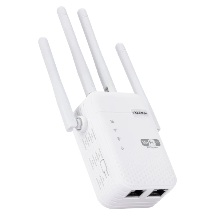 ZX-R08 1200Mbps 2.4G/5G Dual-Band WiFi Repeater Signal Amplifier, US Plug - Image 2